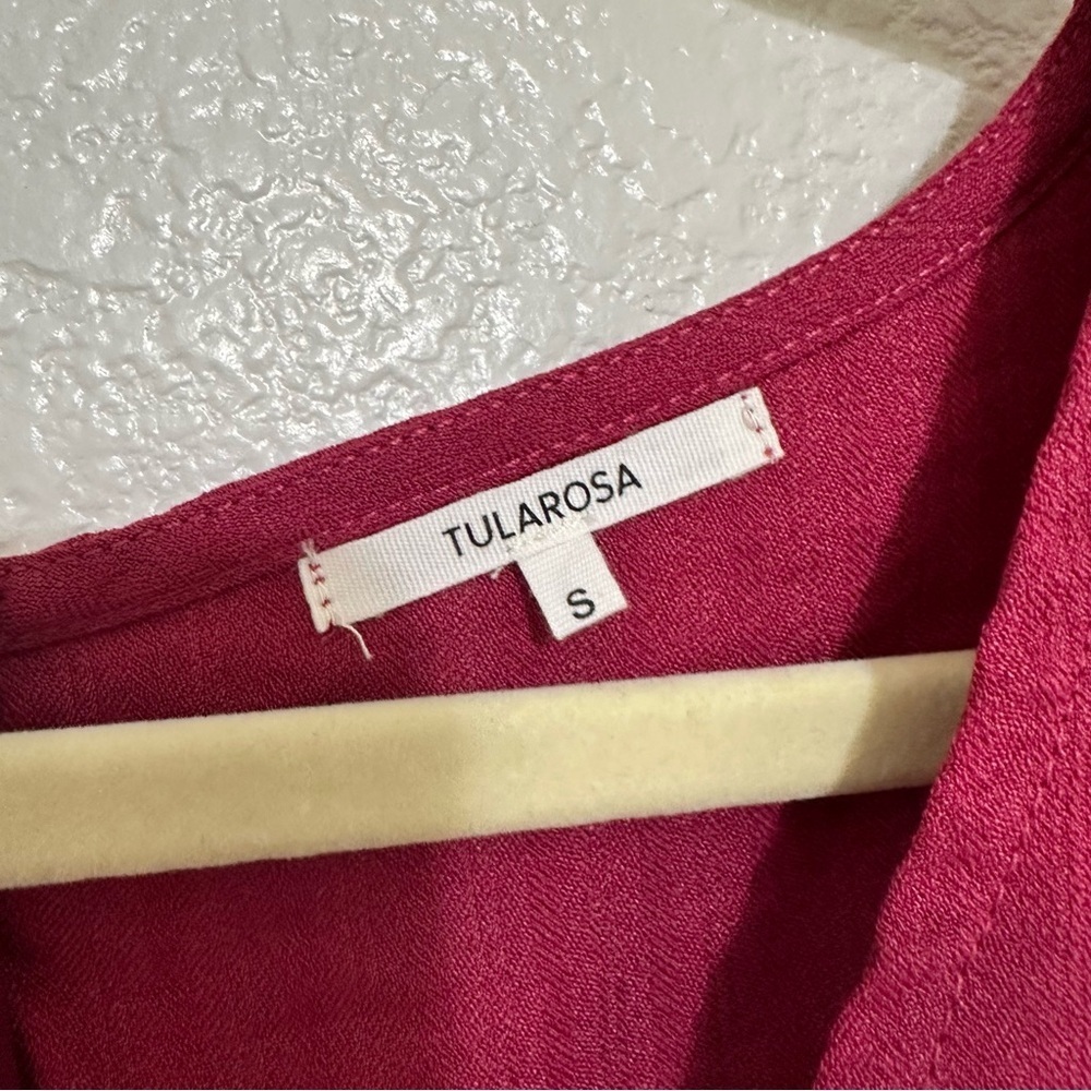 Tularosa Jordan Dress in Magenta Small - Picture 3 of 6